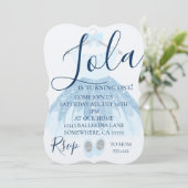 第1誕生日招待状 招待状 (スタンド正面)