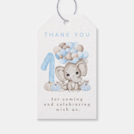 第1誕生日秋ボーイサンキューユーラベル ギフトタグ