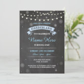 第1誕生日1ワンダーランドワンダーランドパーティー招待状 招待状 (スタンド正面)