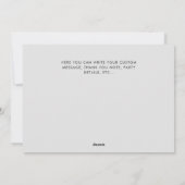 第1誕生日4フォトコラージュの誕生のお知らせ シーズンカード (裏面)