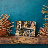 第1誕生日6枚コラージュ フォトプラーク (側面)