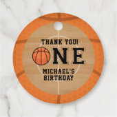 第1誕生日、バスケットボール フェイバータグ (裏面)