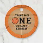 第1誕生日、バスケットボール フェイバータグ (正面)