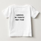 第1誕生日 ベビーTシャツ (裏面)