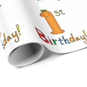 第1誕生日! ラッピングペーパー (ロールコーナー)