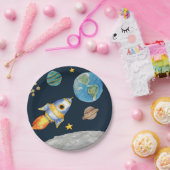 第1誕生日、宇宙誕生日、送風ギフトラベル ペーパープレート (パーティー)
