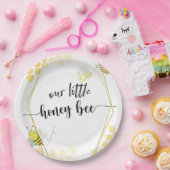 第1誕生日、蜂パーティー、蜂をテーマにした ペーパープレート (パーティー)