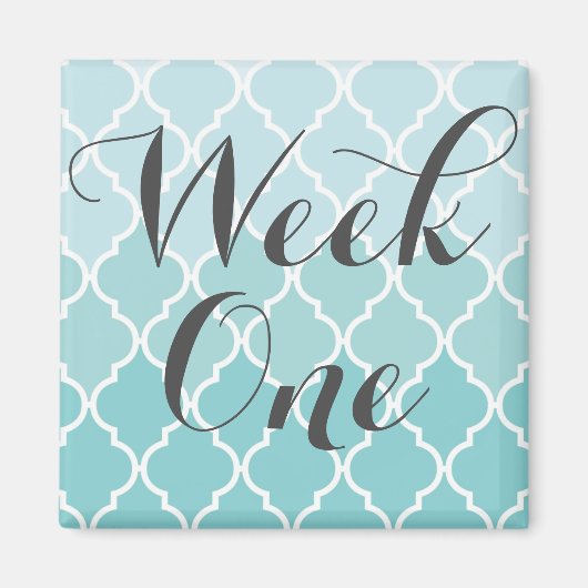 第1週マグネット マグネット (正面)