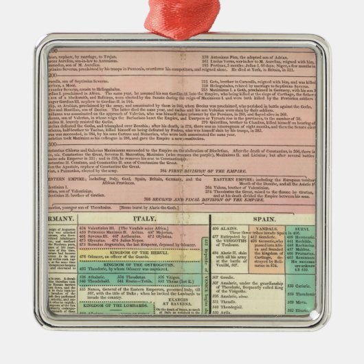 第1部ヨーロッパ メタルオーナメント (正面)