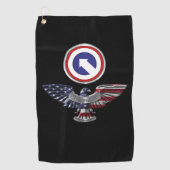 第1部隊支援コマンドイーグルパカスタムッチ ゴルフタオル (正面)