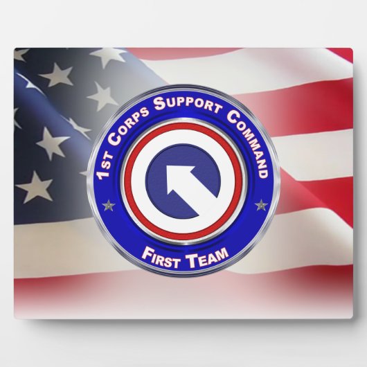 第1部隊支援コマンド フォトプラーク (正面)