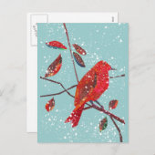 第1雪ホリデーシーズン シーズンポストカード (正面/裏面)