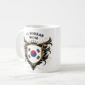 第1韓国のお母さん コーヒーマグカップ (正面左)