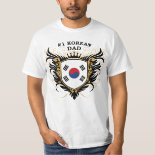 第1韓国のパパ Tシャツ