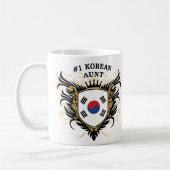 第1韓国の叔母さん コーヒーマグカップ (左)