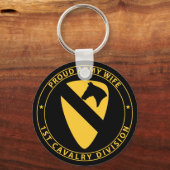 第1騎兵妻 キーホルダー (正面)