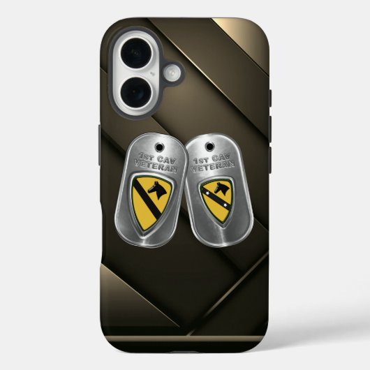 第1騎兵師団のベテラン Case-Mate iPhoneケース (裏面)