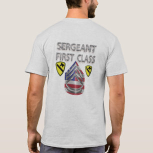 第1騎兵師団の一等軍曹 Tシャツ