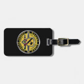 第1騎兵師団の砂漠嵐 ラゲッジタグ (正面横)