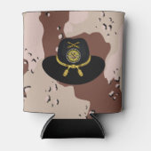 第1騎兵師団の砂漠嵐 缶クーラー (正面)