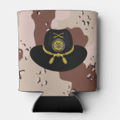 第1騎兵師団の砂漠嵐 缶クーラー (裏面)