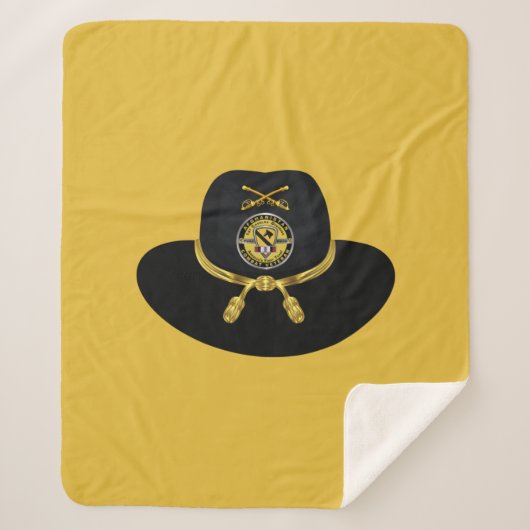 第1騎兵師団アフガニスタン退役軍人 シェルパブランケット (正面)