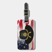 第1騎兵師団アフガニスタン退役軍人 ラゲッジタグ (正面縦)