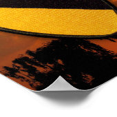 第1騎兵師団エアキャフフォートフードパッチ ポスター (角)