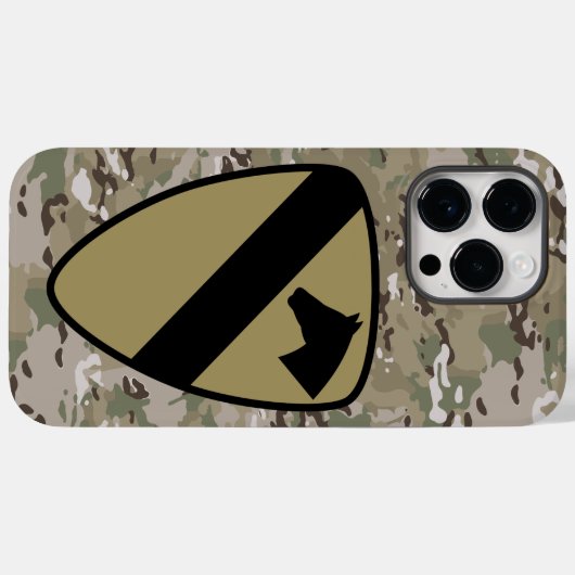 第1騎兵師団ケースメイトiPhoneケース Case-Mate iPhoneケース (裏面 (横))