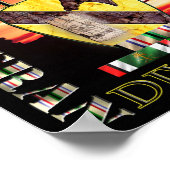 第1騎兵師団デザートストーム退役軍人 ポスター (角)