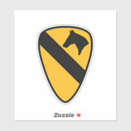 第1騎兵師団バッジ(統一された州) シール