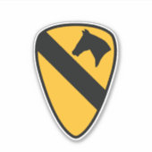 第1騎兵師団バッジ(統一された州) シール (正面)