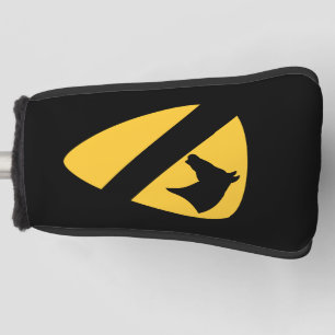 第1騎兵師団パッチ愛国者 ゴルフヘッドカバー