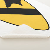 第1騎兵師団パッチ愛国者 シェルパブランケット (3/4)