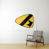 第1騎兵師団パッチ愛国者 タペストリー (インサイチュ(横))