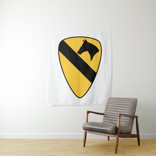 第1騎兵師団パッチ愛国者 タペストリー (インサイチュ)