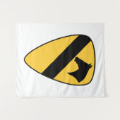 第1騎兵師団パッチ愛国者 タペストリー (正面(横))