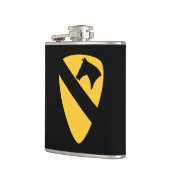 第1騎兵師団パッチ愛国者 フラスク (左)