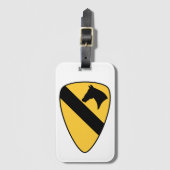 第1騎兵師団パッチ愛国者 ラゲッジタグ (正面縦)