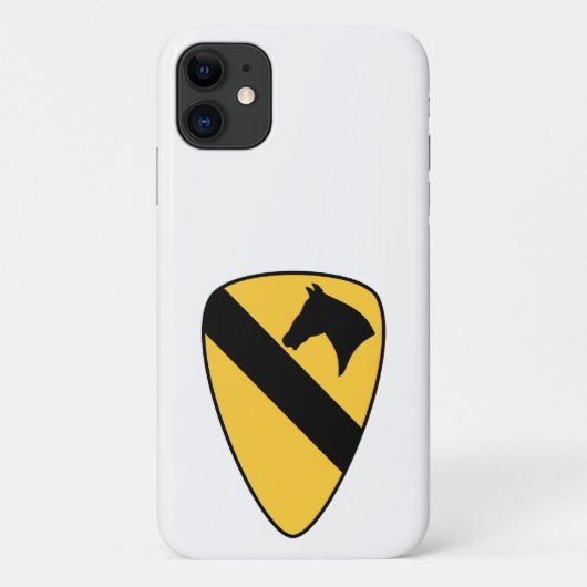 第1騎兵師団パッチ愛国者 Case-Mate iPhoneケース (裏面)