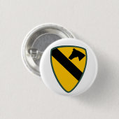 第1騎兵師団パッチ 缶バッジ (正面&裏面)