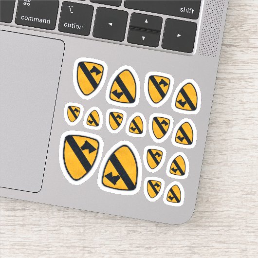 第1騎兵師団フォートフードエアキャフコンターSti シール (詳細)