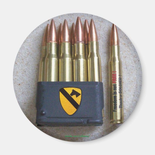 第1騎兵師団フォートフードエアーcavマグネット マグネット (正面)