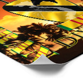 第1騎兵師団ベトナム退役軍人 ポスター (角)