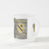 第1騎兵師団中尉 フロストグラスマグカップ (正面右)