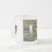 第1騎兵師団中尉 フロストグラスマグカップ (正面左)