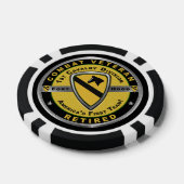 第1騎兵師団退職した ポーカーチップ (シングル)