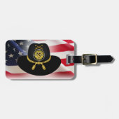 第1騎兵師団退職した ラゲッジタグ (正面横)