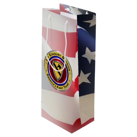 第1騎兵師団「ファーストチーム」 ワインギフトバッグ (正面アングル)