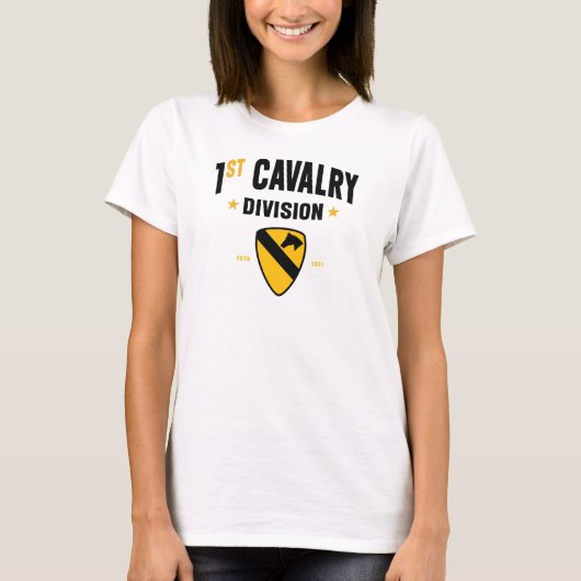 第1騎兵師団「ファーストチーム」 Tシャツ (正面)